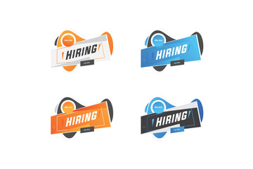 We are hiring  banner pack collection design 
