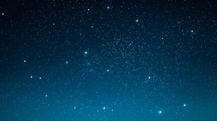Fototapeta na wymiar Night sky with stars and constellations. Starry sky background. 