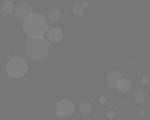 grey background with stars and polygons