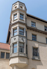 Obraz premium picturesque bow window, Stuttagrt, Germany