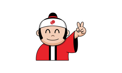 Japanese Chef Mascot