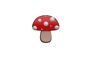 mushroom, 3D