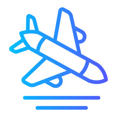 arrival gradient icon