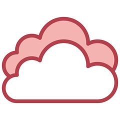 CLOUD line icon,linear,outline,graphic,illustration