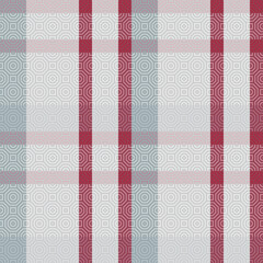 Plaid Pattern Seamless. Classic Plaid Tartan Traditional Scottish Woven Fabric. Lumberjack Shirt Flannel Textile. Pattern Tile Swatch Included.
