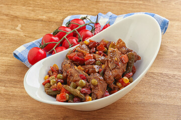 Roasted pork with oyster sauce