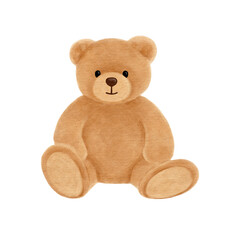 Teddy bear illustration 