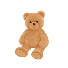 Teddy bear illustration 