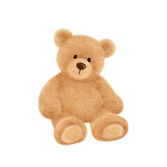 Teddy bear illustration 