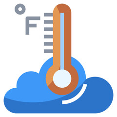 FAHRENHEIT line icon,linear,outline,graphic,illustration