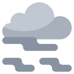 FOGGY line icon,linear,outline,graphic,illustration