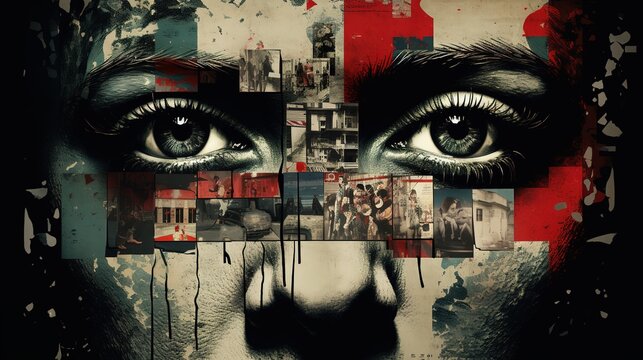 Background illustration of Korean National Liberation Day,AI generated. 