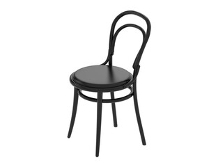 House chair isolated on transparent background. 3d rendering - illustration