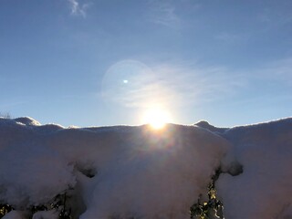 Fototapeta premium sunrise over the mountains