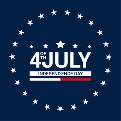 4th july independence day card