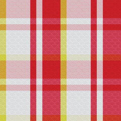 Scottish Tartan Seamless Pattern. Checkerboard Pattern Traditional Scottish Woven Fabric. Lumberjack Shirt Flannel Textile. Pattern Tile Swatch Included.