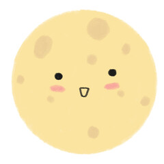 Moon happy