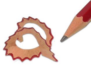 crayon de papier, PNG, sur fond transparent