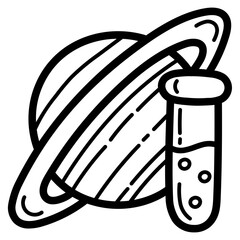 science line icon style