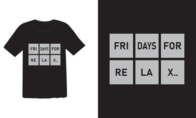 Typography and shapes vector t shirt design template