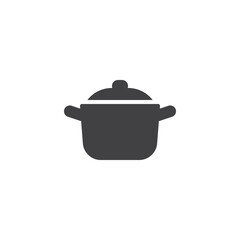 Cooking pan vector icon