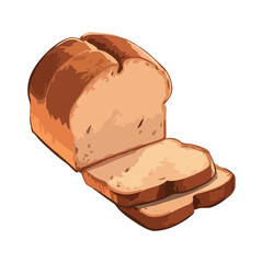 Freshly baked bread, a tasty snack