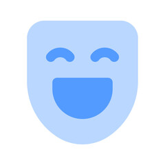 Obraz premium comedy duotone icon