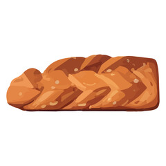 Organic bread meal, gourmet dessert snack