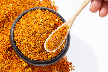 Bee Pollen Grains Natural And Healthy Food