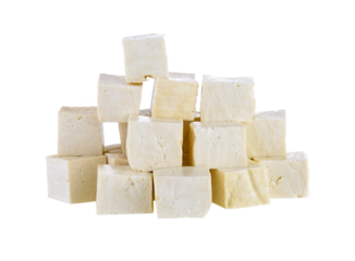  tofu isolated on transparent png