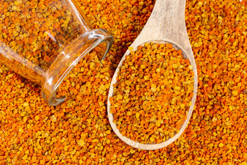 Bee Pollen Grains Natural And Healthy Food