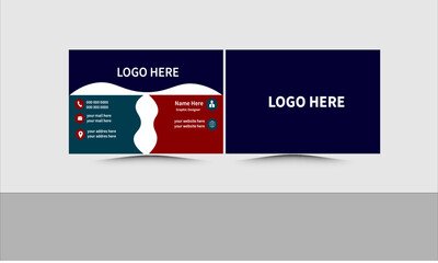 Creative and modern business card template