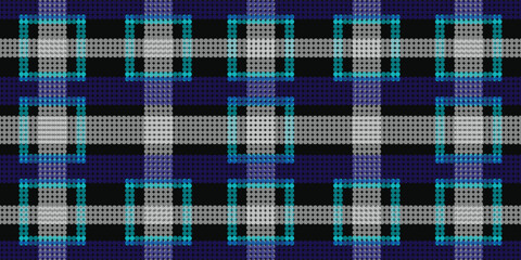 Abstract texture tartan fabric plaid pattern texture background illustration
