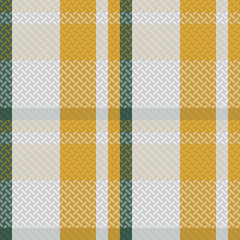 Tartan Plaid Vector Seamless Pattern. Scottish Tartan Seamless Pattern. Seamless Tartan Illustration Vector Set for Scarf, Blanket, Other Modern Spring Summer Autumn Winter Holiday Fabric Print.