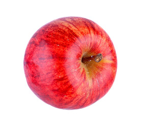 red apple isolated on transparent png