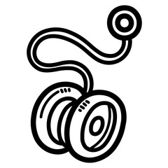 yoyo line icon style