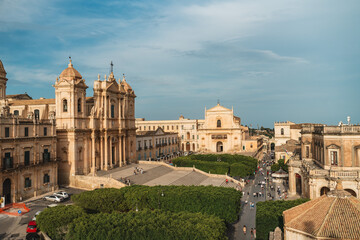 Naklejka premium Noto Sicily
