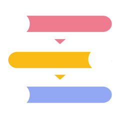 Infographic abstract background with circles icon text box 