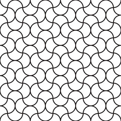 PNG seamless pattern. Transparent Background illustration. Seamless girih pattern. Seamless geometric pattern. Ornamental pattern.