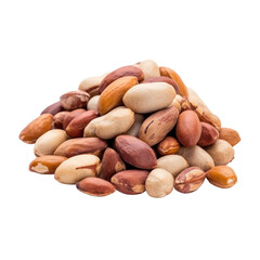 Obraz premium peanuts isolated on transparent background cutout