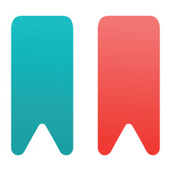 Game UI button. Mobile application or game interface element. Cartoon colorful design. Sticker or label for user interface