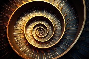 fibonacci spiral vortex