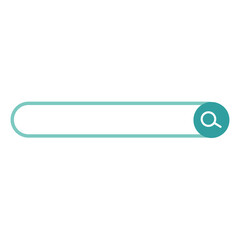 set of buttons search icon text box