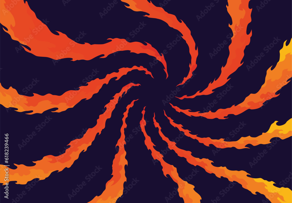 Poster comic book flame background. cartoon explosion element. boom cloud and flame, smoke and explode. boo