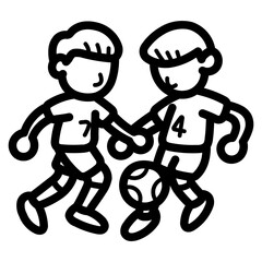 match line icon style