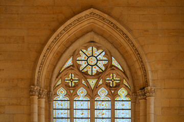 Orléans Cathedral of Sainte Croix ("Holy Cross") in the French department of Loiret in the Center of France