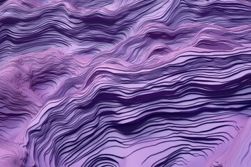 photo of an horizontal artificial purple topography