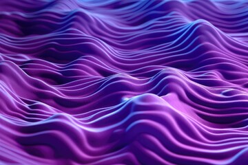 Obraz premium photo of an horizontal artificial purple topography