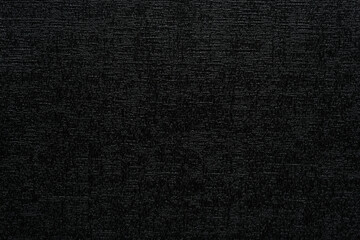 Texture of black lacquered fabric or eco leather.