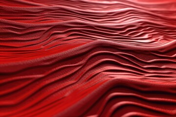 photo of an horizontal artificial red topography